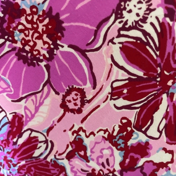 Lilly Pulitzer Size Medium Wyota Maxi Dress In Lilac Thistle In The Wild Pink - Picture 9 of 12